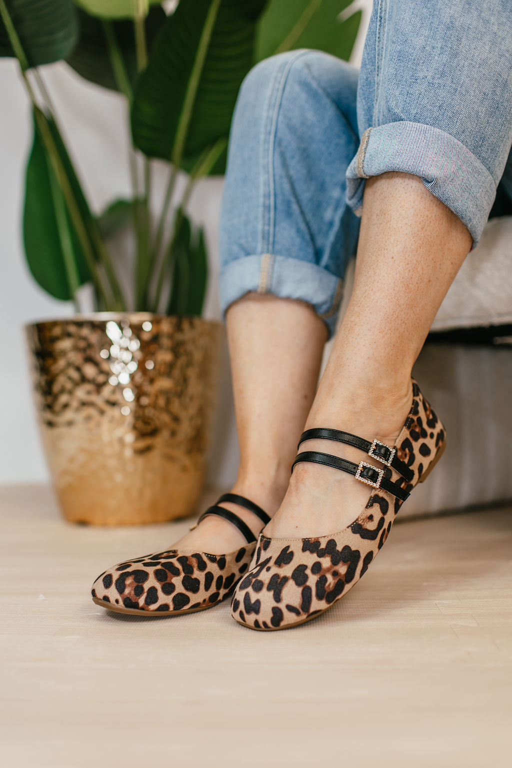 Corky’s Leopard Own It Flats.