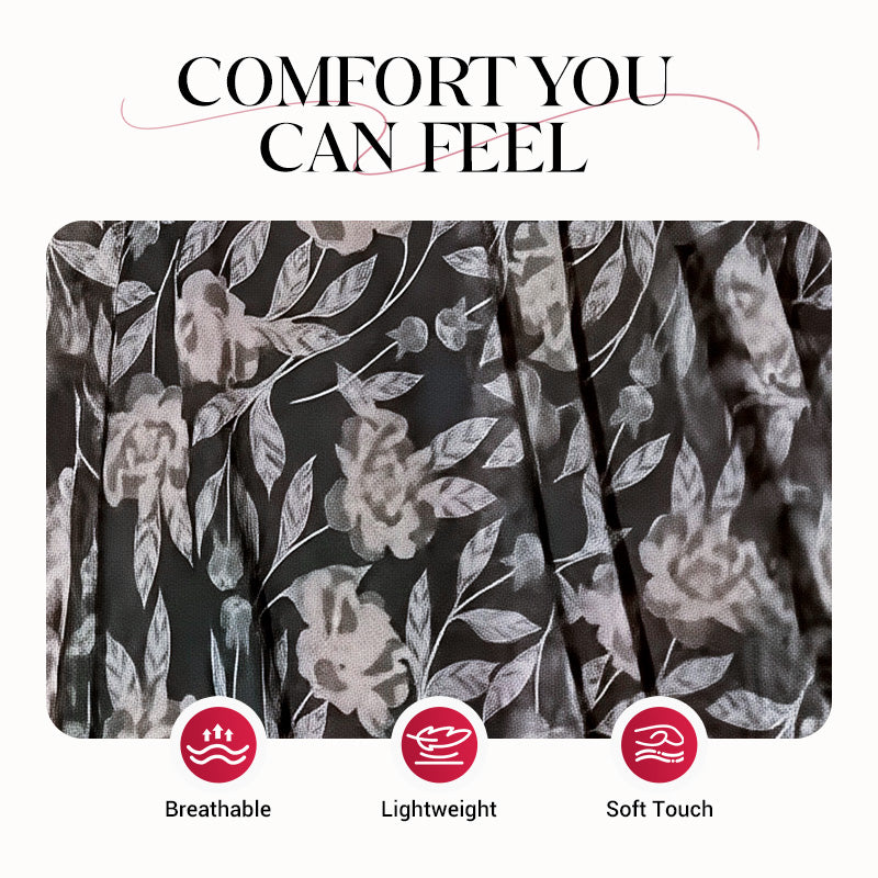 Damskiej Sukience z Dekoltem w Serek i Odkrytymi Ramionami –