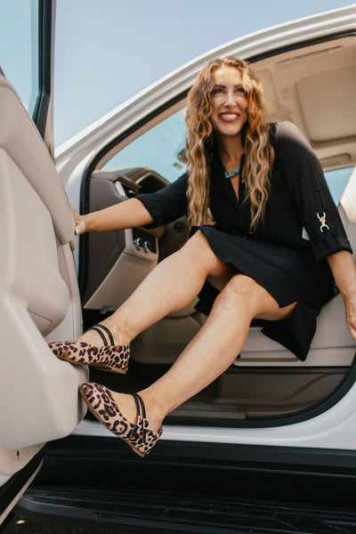 Corky’s Leopard Own It Flats.