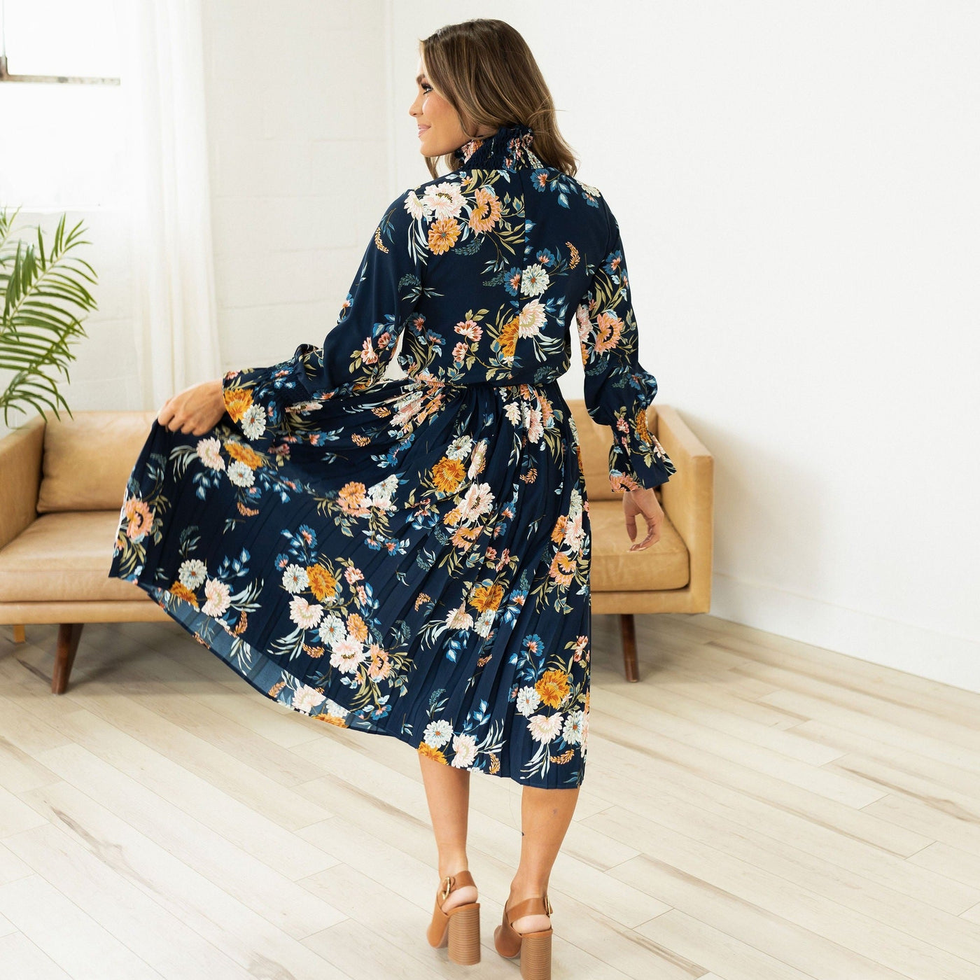 Sukienka Eleanor – Niebieska