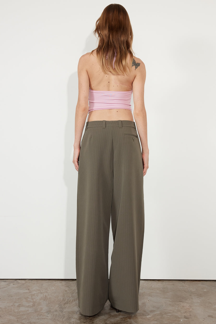 Spodniom Baggy Khaki