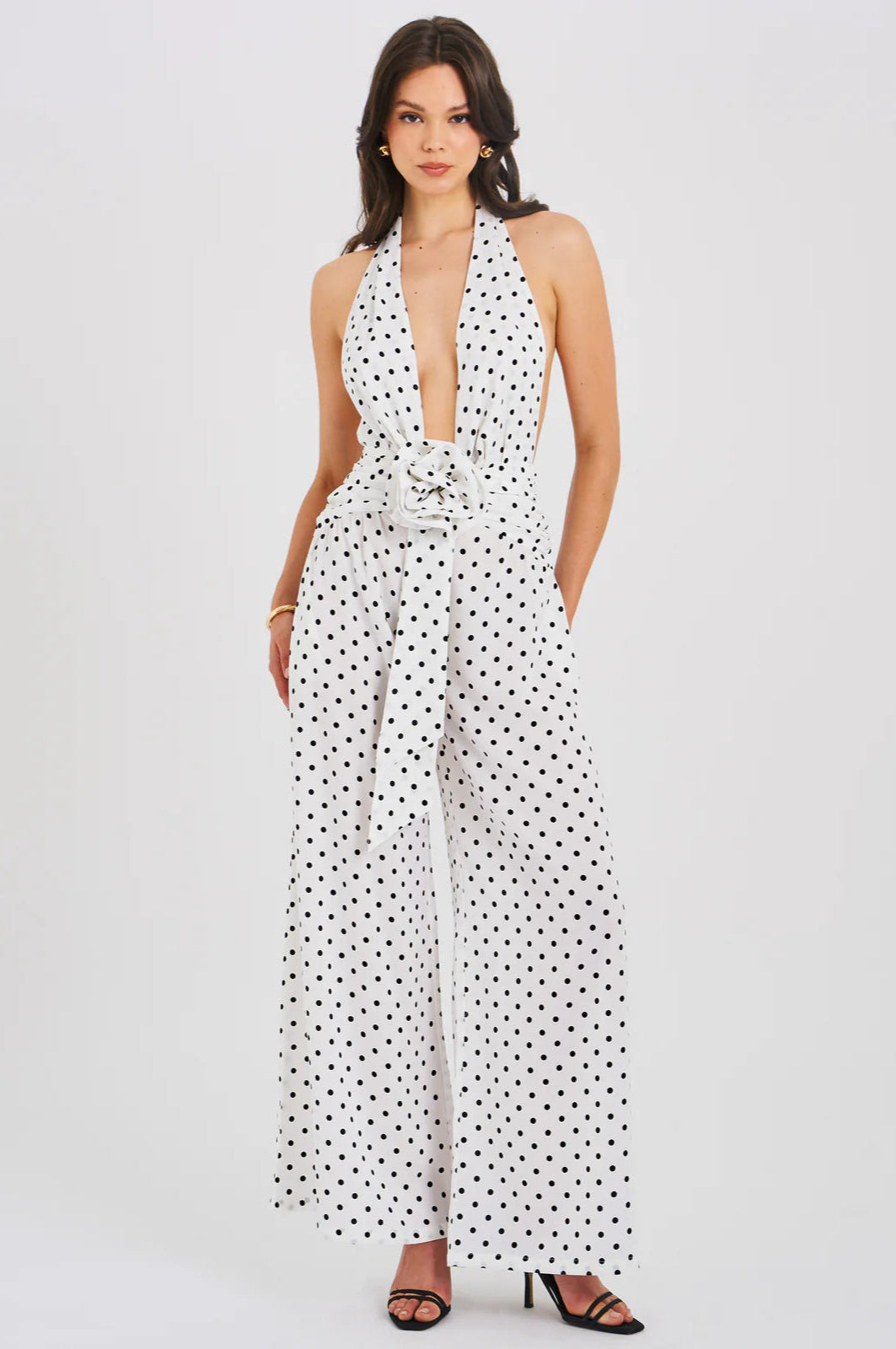 Macacão Lizi® – Stylowy i Wygodny Kombinezon Damski z Szerokimi Nogawkami.