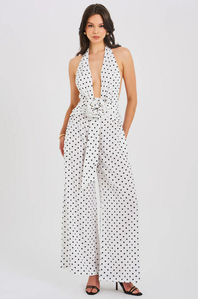 Macacão Lizi® – Stylowy i Wygodny Kombinezon Damski z Szerokimi Nogawkami.